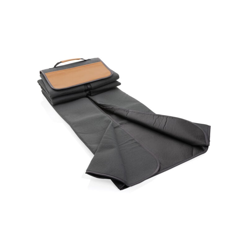 Impact AWARE™ RPET picnictæppe med PU etui