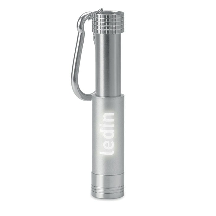 Aluminium/ABS LED nøglering