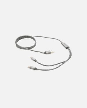 3 i 1 flettet kabel