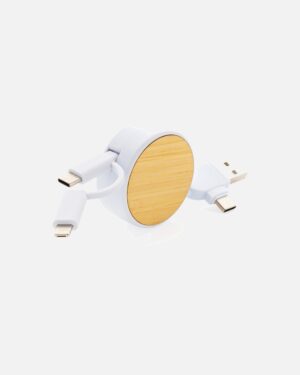 Ontario 6-i-1 optrækkelige kabel i RCS genanvendt plast