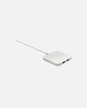 10W trådløs oplader med USB-porte, RCS genanvendt plast