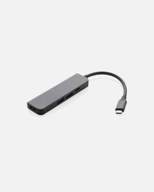 Terra RCS hub i genanvendt aluminium med HDMI indgang