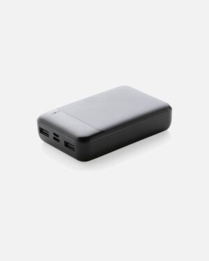 10.000 mAh powerbank i RCS standard genanvendt plast