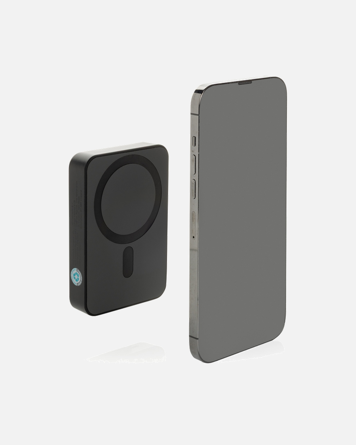 Amporia RCS genanvendt plast 10.000 mAh magnetisk powerbank