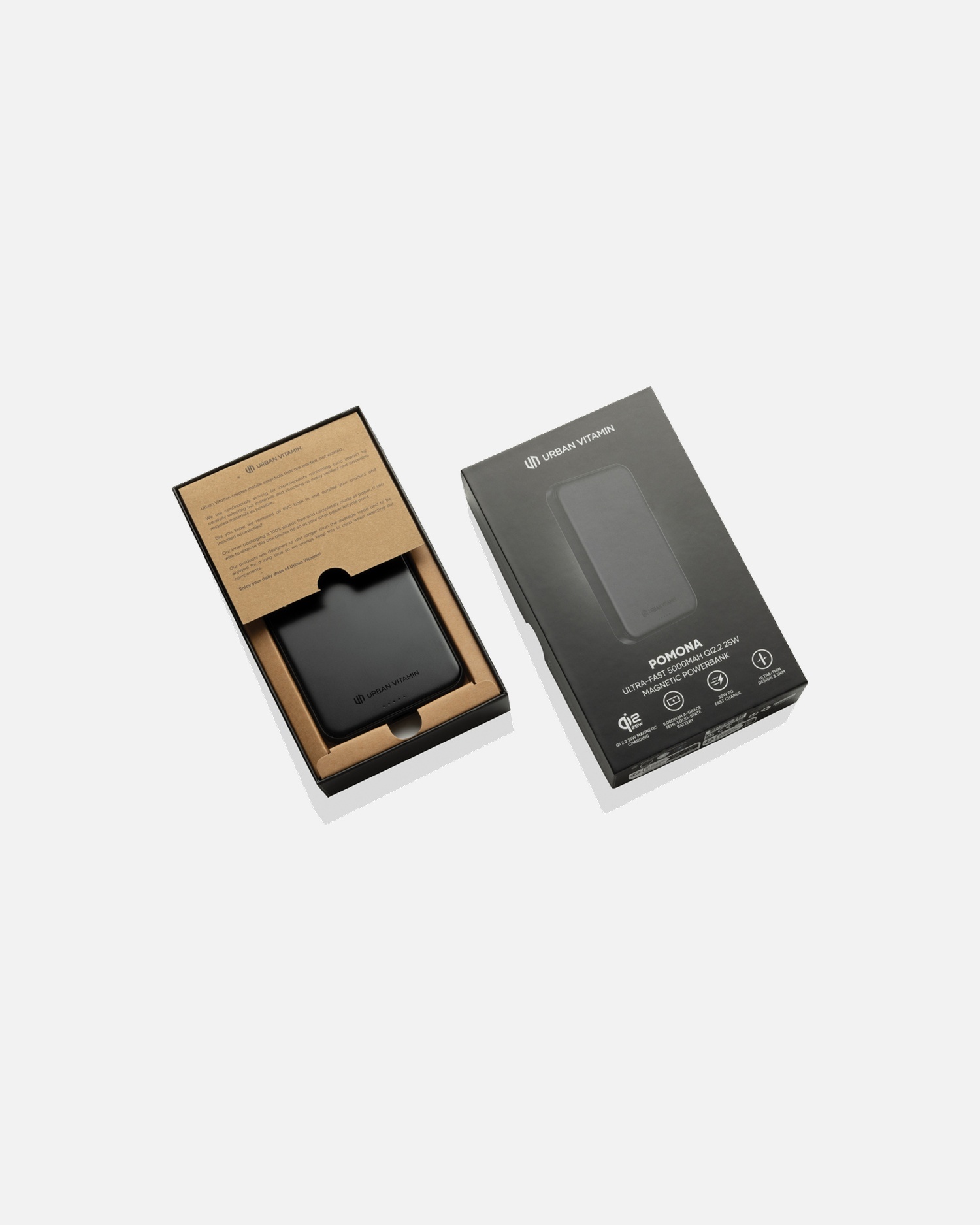 Urban Vitamin Pomona 5.000 mAh Qi2.2 25W magnetic powerbank