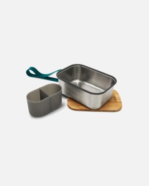 Black+Blum stor sandwichboks i rustfrit stål