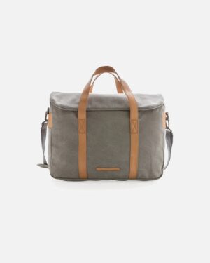 Computertaske i PVC fri kanvas